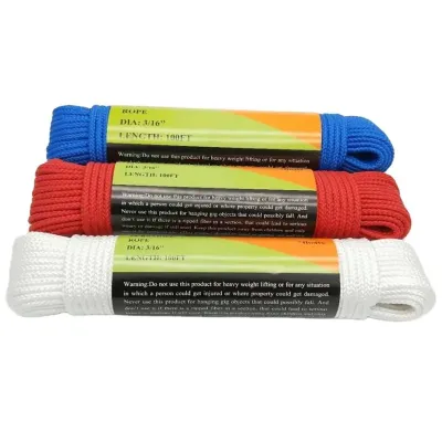 Polypropylene mutifilament 8-strand braided rope