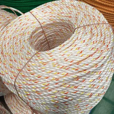 Polypropylene splitfilm twisted rope