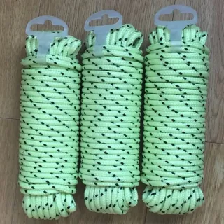 Polypropylene reflective braided rope