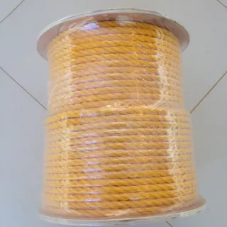 Polypropylene monofilament twisted rope