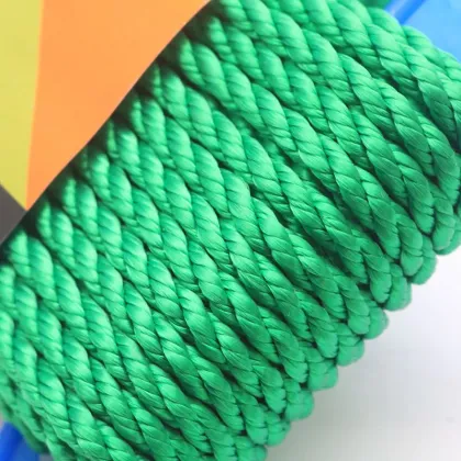 Polypropylene mutifilament twisted rope