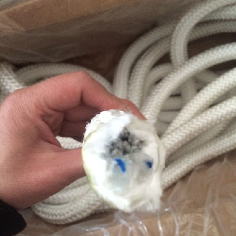 Polypropylene rope with lead