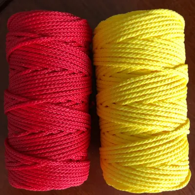 Polypropylene mutifilament 8-strand braided twine