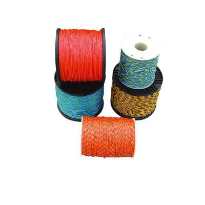 Electric fencing rope