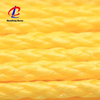 Polyethylene monofilament 8-strand hollow braided rope