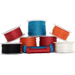 Solid braid nylon rope with different colors